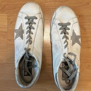 Mens brand new golden goose super star sneakers